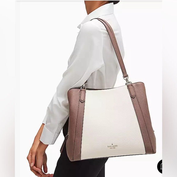 Kate Spade Jackson Medium Triple Compartment Shoulder NWT - Picture 10 of 11